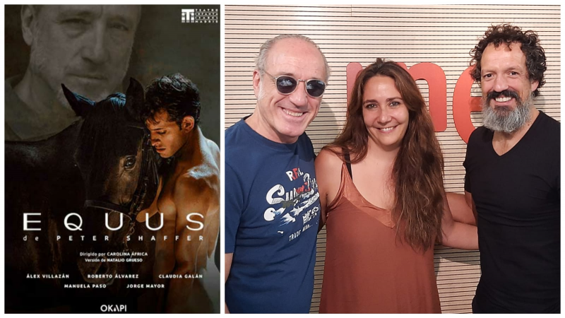 La sala - 'Equus': Carolina frica, Roberto lvarez y Jorge Mayor - 24/09/22 - Escuchar ahora