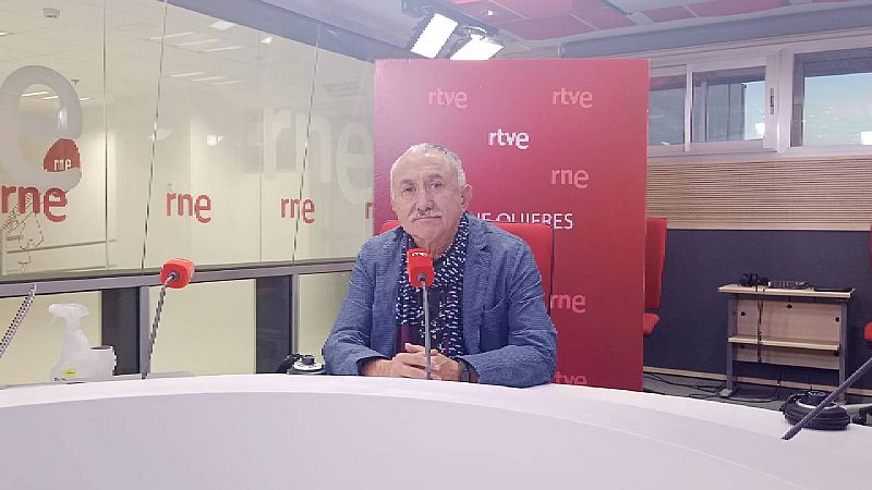 24 horas - Pepe Álvarez, secretario general de UGT: "Los salarios tiene que subir lo mismo que el coste de la vida" - Escuchar ahora
