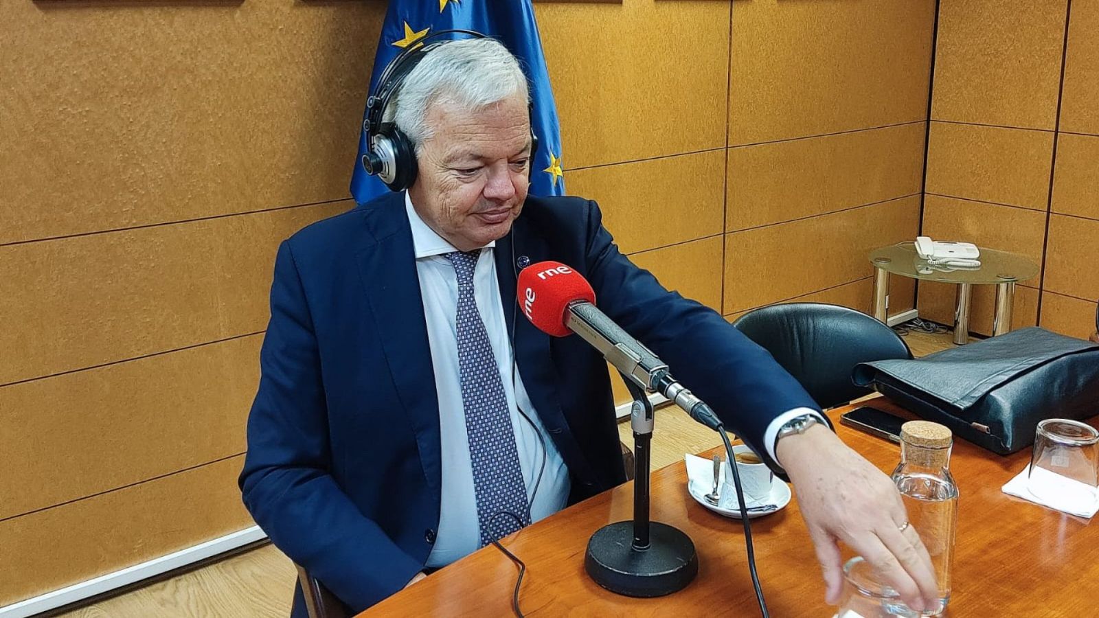 Didier Reynders ve "voluntad" de renovar el CGPJ: "Espero que antes del segundo semestre de 2023 se hayan hecho las reformas" - Escuchar ahora