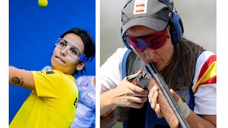 Fátima Gálvez (tiro olímpico) y Lidia Simón (frontenis) - Escuchar ahora