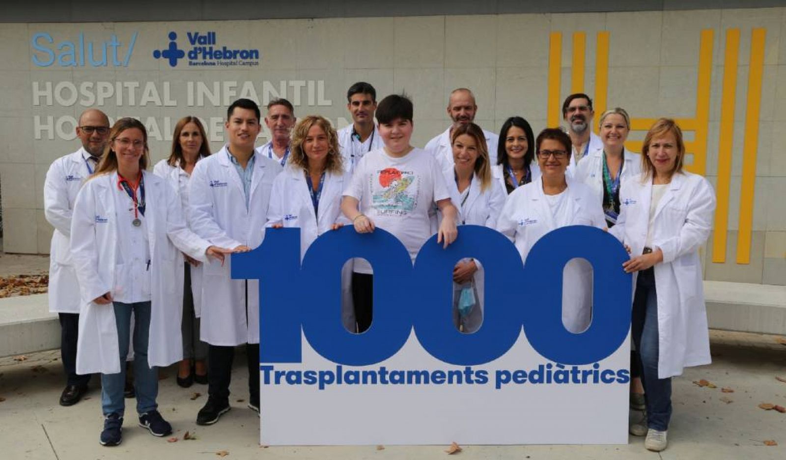 Vall d'Hebron supera els 1.000 trasplantaments pediàtrics