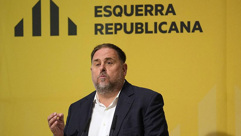 24 horas -  Oriol Junqueras (ERC): "El Partido Socialista debe reconciliarse con la sociedad catalana que pide resolver su futuro votando" - Escuchar ahora