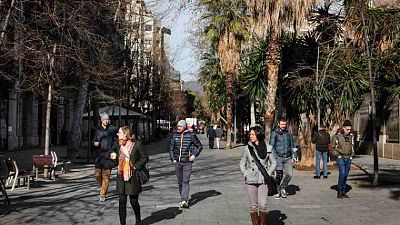 Les terrasses d'Enric Granados avancen l'horari de tancament