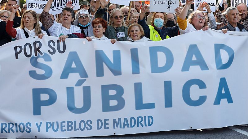 14 horas fin de semana - Madrid defiende la sanidad pública: "La gente no quiere trabajar en Madrid" - Escuchar ahora