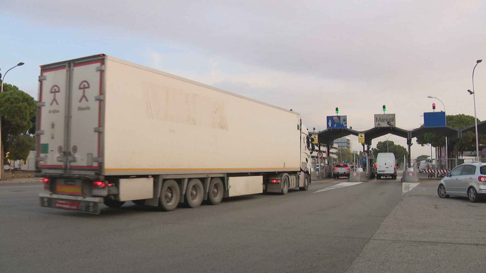 Afectació mínima a Catalunya de l'aturada del transport per carretera