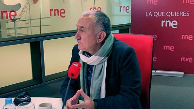 Las Mañanas de RNE - Pepe Álvarez (UGT): "Hay unos pocos que se están llevando mucho y hay muchos que no podemos pagar la cesta de la compra"