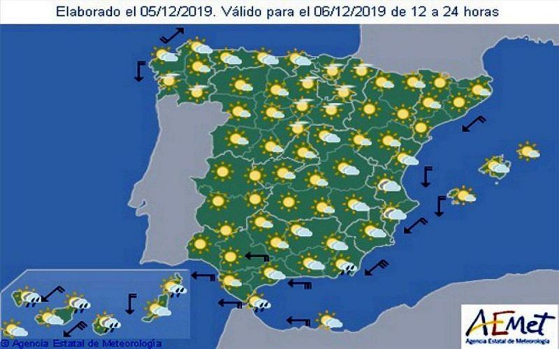 El calor en invierno según AEMET 13/12/22 - escuchar ahora