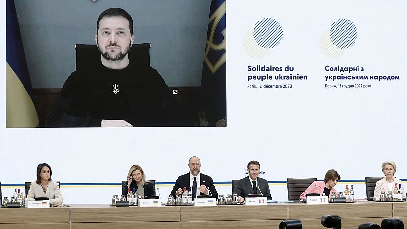 Cinco Continentes - Conferencia de donantes para Ucrania en París - Escuchar ahora