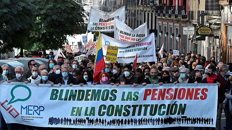 Las Mañanas de RNE - Joanen Cunyat (MERP): "Que la Constitución prohíba privatizar las pensiones y que pierdan poder adquisitivo" - Escuchar ahora