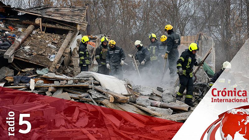 Crónica internacional -  Ucrania sufre una nueva oleada de ataques rusos - Escuchar ahora 