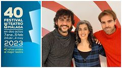 La sala - Ángel Caballero, Rocío Vidal, Fran Perea y el 40º Festival de Teatro de Málaga - 08/01/23