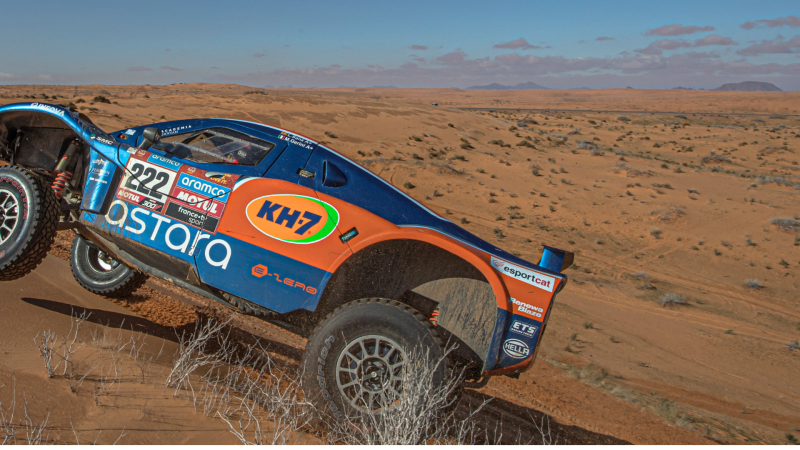 Etapa 5 Dakar: caídas de Laia y Barreda