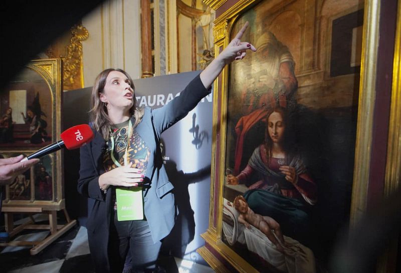 San Nicolas restaura las tablas de Yañez de la Almedina 10/01/23 - escuchar ahora