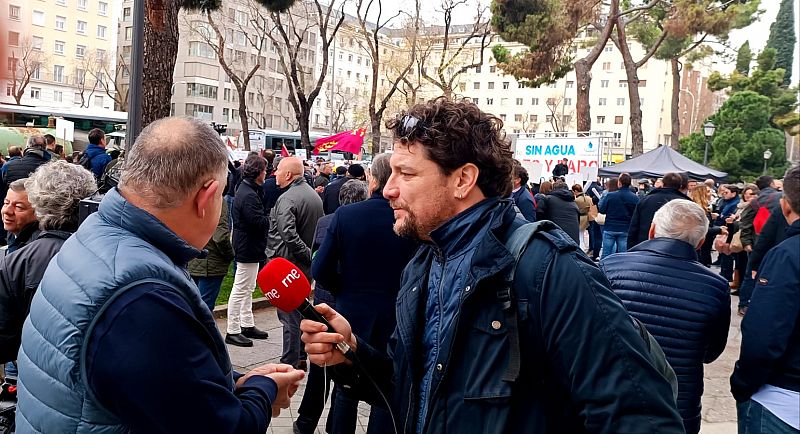 Los regantes del Tajo-Segura se concentran en Madrid - 11/01/23