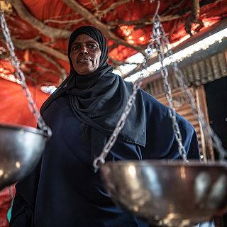 Las mujeres, las grandes afectadas por la sequ�a en Somalia