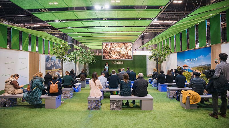 Entrevista a Berta Piñán en Fitur. Escuchar ahora.