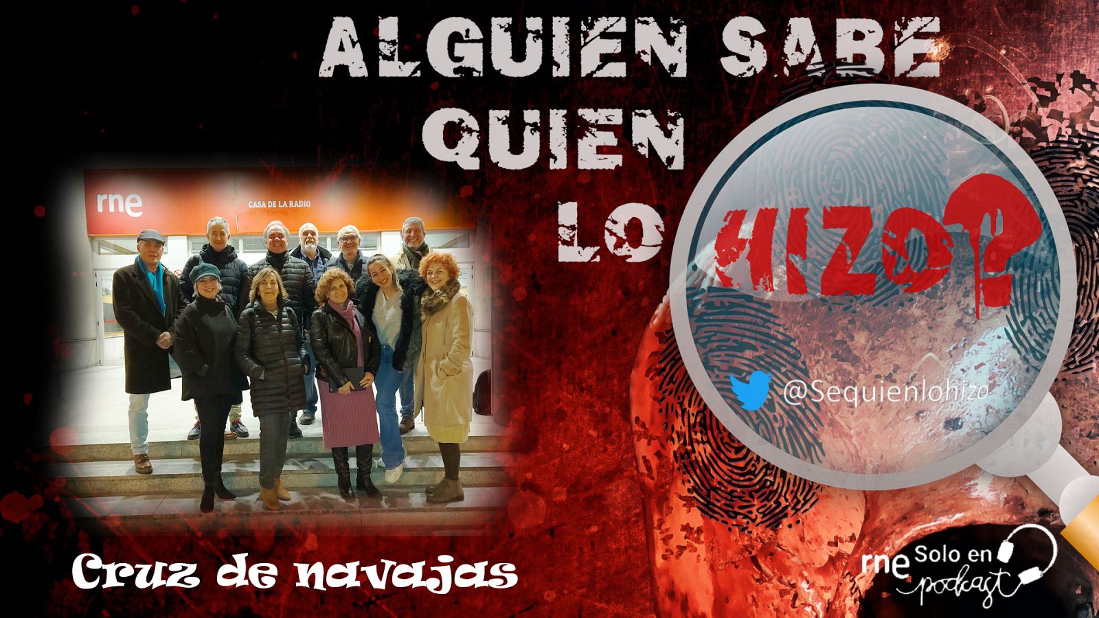 Alguien sabe quién lo hizo? - Cruz de navajas - Escuchar ahora