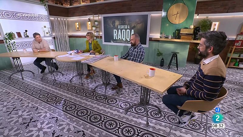 Cafè d'idees - Marc Marginedas, Albert Solé i Raúl Cuevas presenten 'Regreso a Raqqa' - Escoltar ara