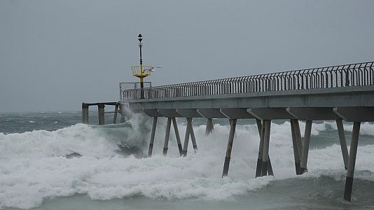  - El temporal provoca afectacions al litoral