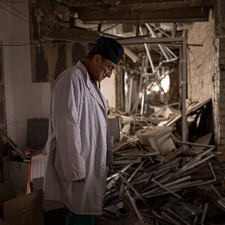 El sistema sanitario ucraniano lidia con la guerra