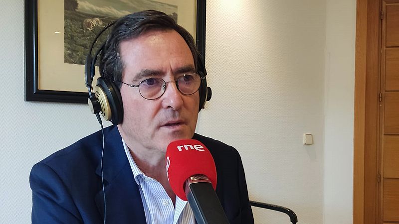 Las Mañanas de RNE con Íñigo Alfonso - Antonio Garamendi (CEOE) sobre la reforma de las pensiones: "Parece ser un planteamiento a muy corto plazo" - Escuchar ahora