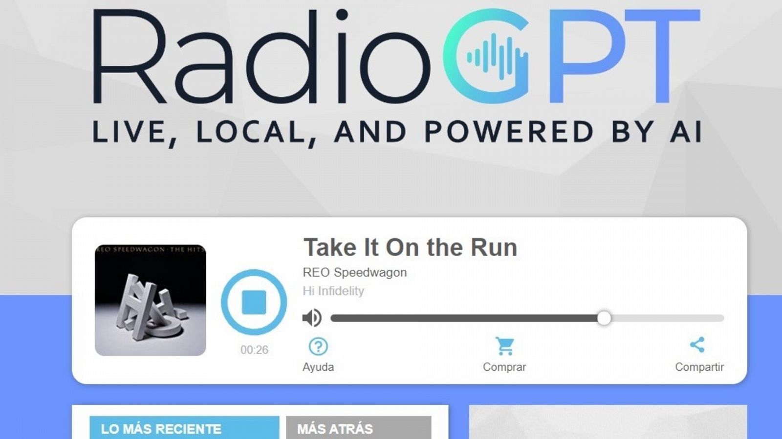 "Radio GPT", la primera feta amb intelligncia artificial