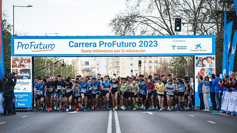 Deporte y educación, binomio en la carrera ProFuturo - Escuchar ahora