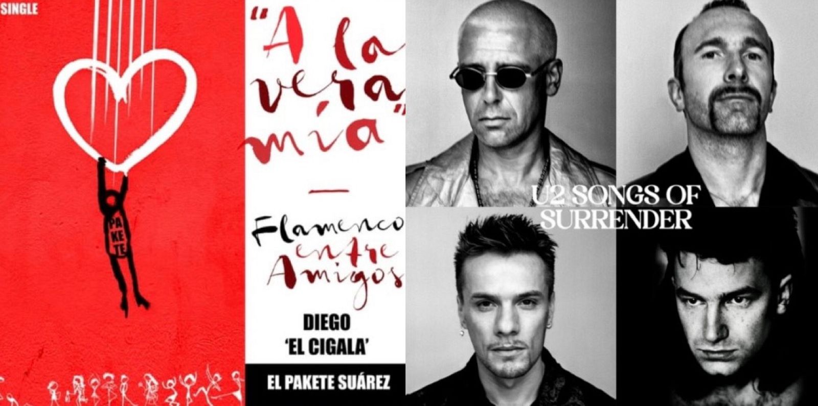 Cariño, sabes que soy de otro planeta - Florent, Beck, El Paquete y El Cigala, Fiebre del cante, U2... - 08/04/23 - escuchar ahora