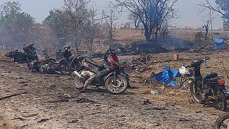 Cinco Continentes - Un centenar de muertos en un bombardeo del ejército birmano - Escuchar ahora