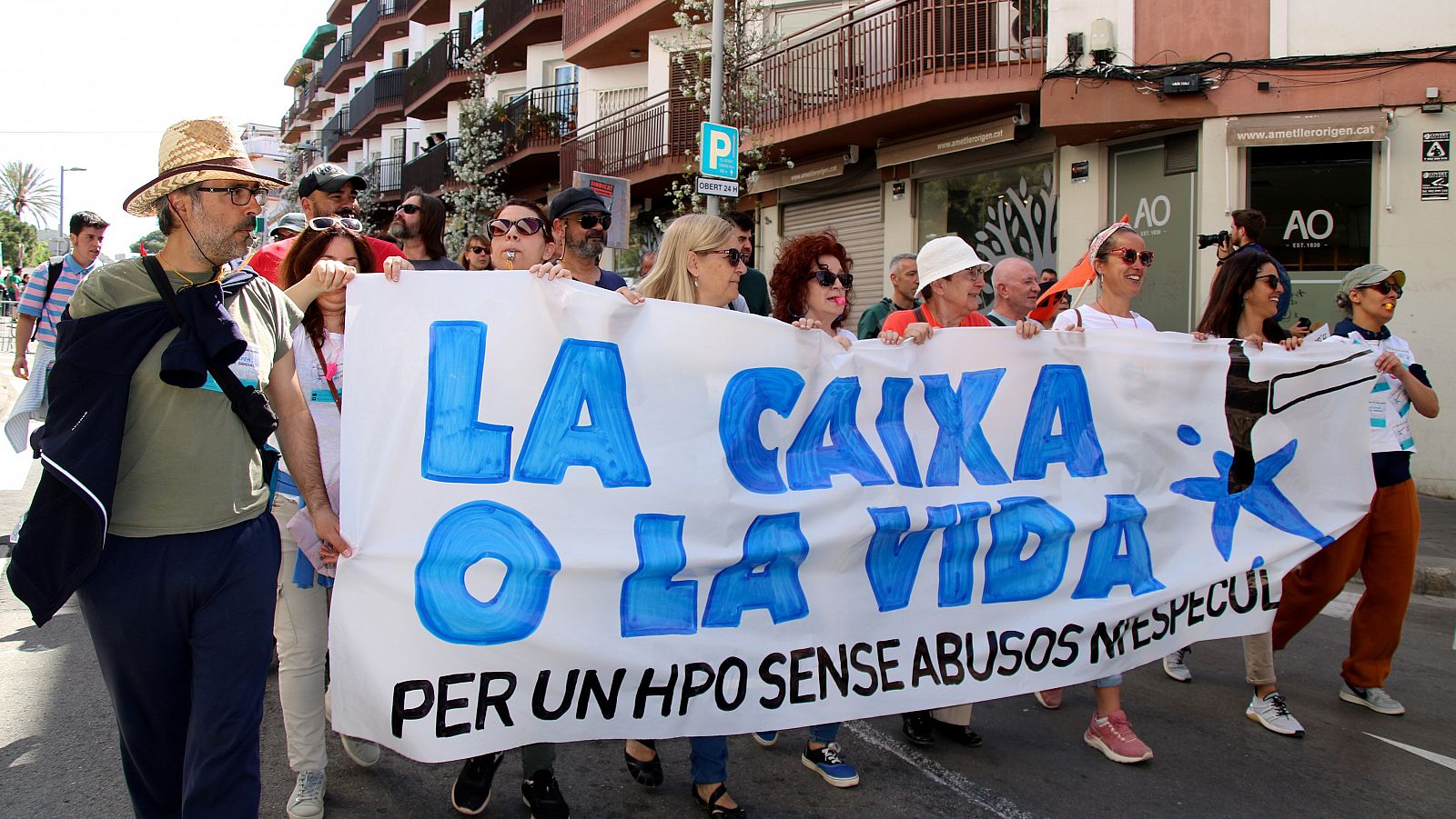 Manifestació a Sitges per un nou model d'habitatge públic | JUANFRA ÁLVAREZ