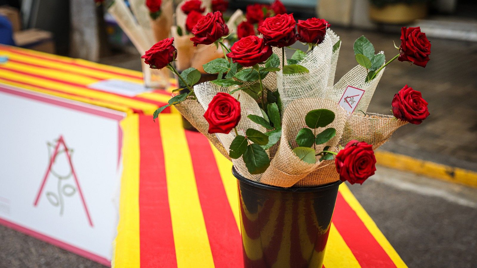 El sector de la flor es prepara per un Sant Jordi de tres dies amb bones previsions | Marga Esparza