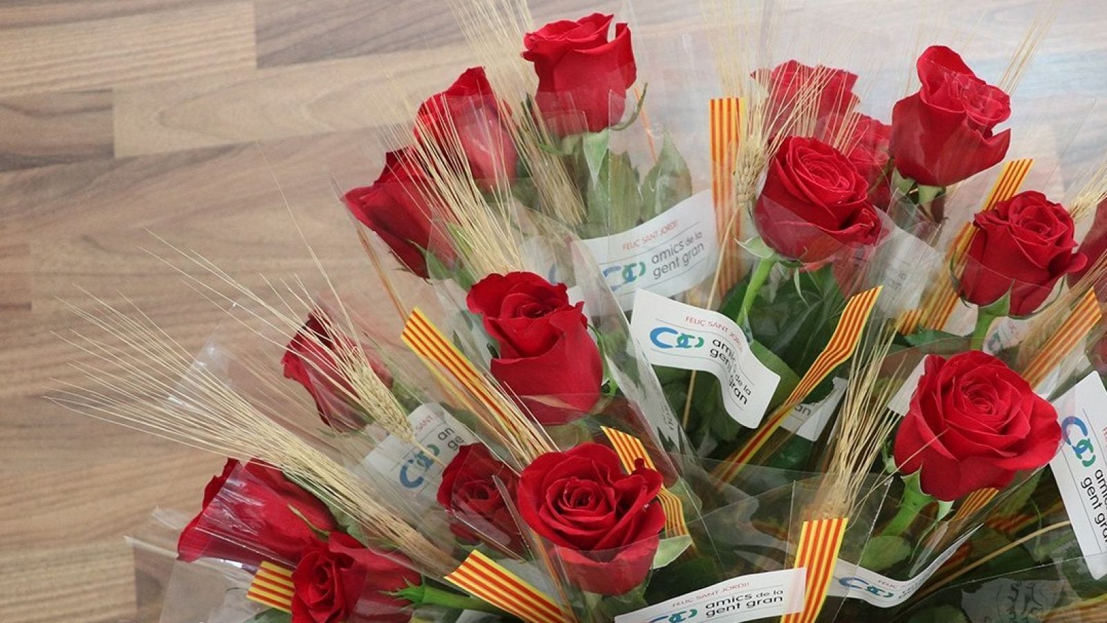 Amics de la Gent Gran torna a entregar roses a les residències