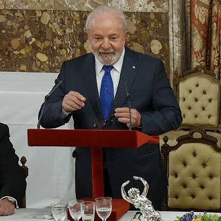 Visita del presidente de Brasil Lula da Silva a España