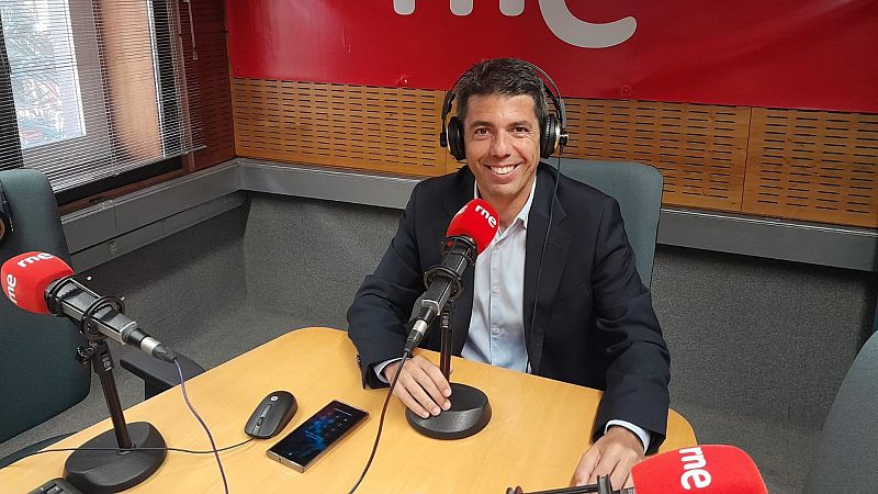 Las Maanas de RNE - Carlos Mazn, candidato del PP a la Generalitat Valenciana: "La gente quiere un cambio y nosotros queremos gobernar" - Escuchar ahora