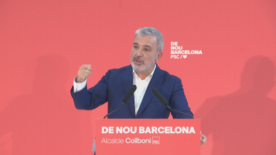 Collboni (PSC): "Demano una majoria encara més àmplia per tenir un govern municipal fort"