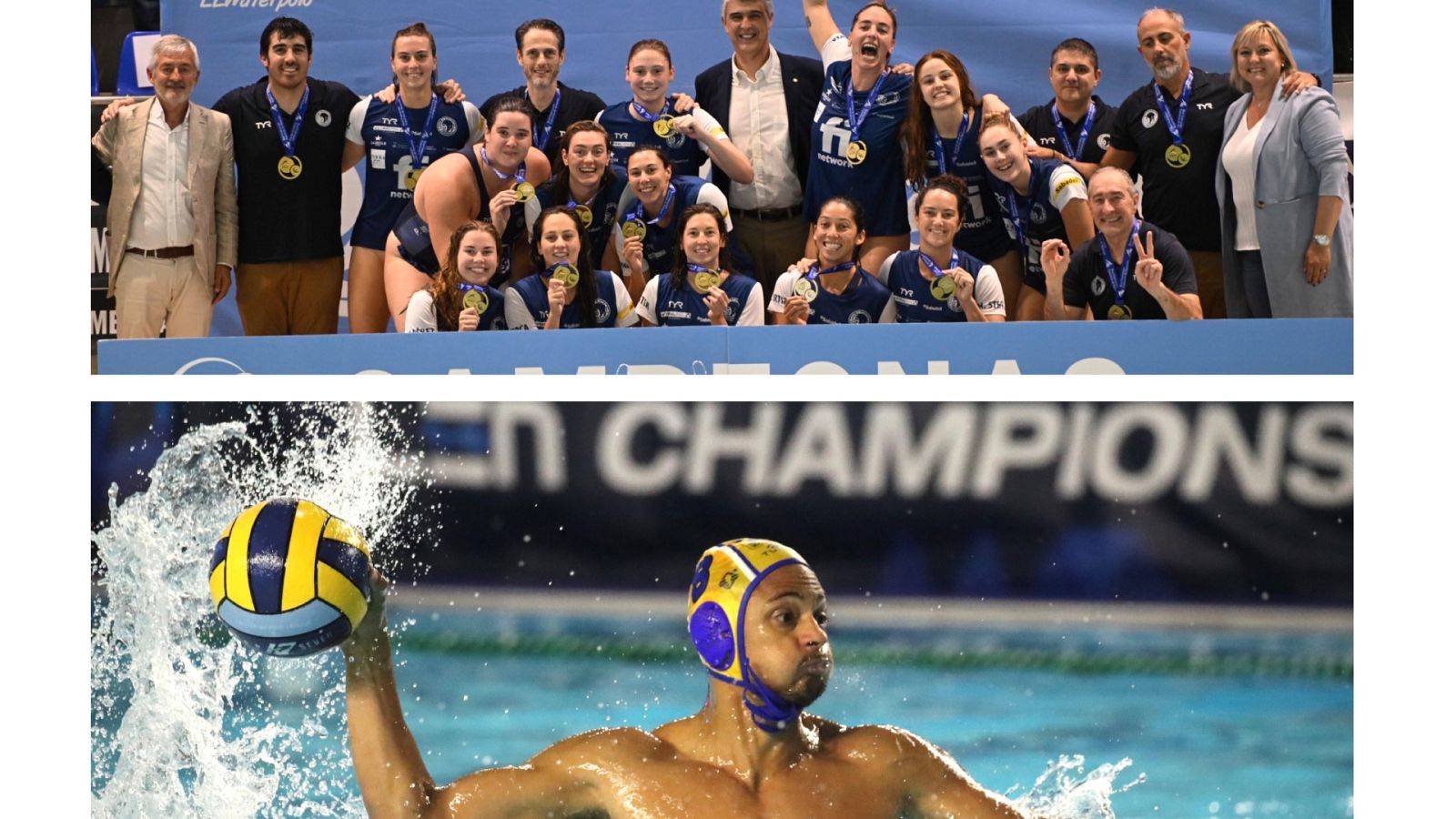 Waterpolo: jugadoras y jugador de record - Escuchar ahora