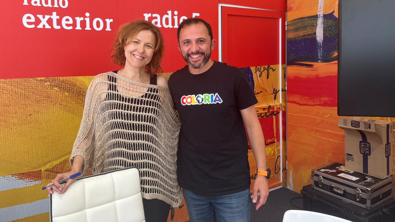 Educar para la paz - Con Coloria en la Feria del libro de Madrid - 07/06/23 - Escuchar ahora