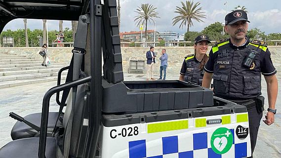 100 agents de la Gurdia Urbana ja vigilen el litoral barcelon per prevenir conductes illegals 
