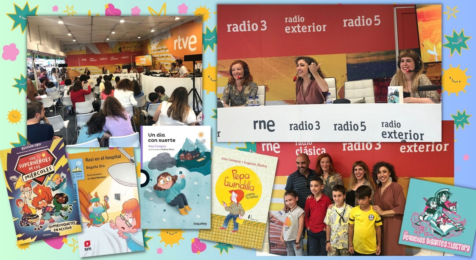 La estación azul de los niños - Un LEAN muy especial desde la Feria del Libro de Madrid - 10/06/2023 - Escuchar ahora
