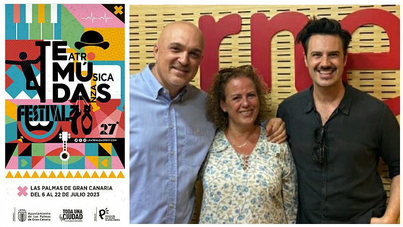 La sala - Festival Temudas en Las Palmas de Gran Canaria: Adelardo Dorado, José Carlos Campos y Marisol García Abraham - 03/07/23 - Escuchar ahora