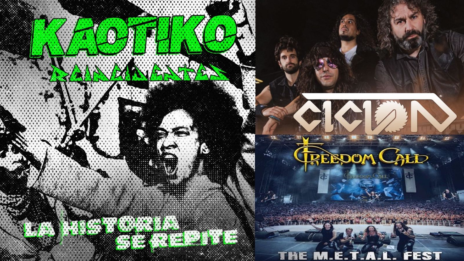 El Vuelo del Fénix - Kaótiko, Ciclón y Freedom Call - 28/06/23 - escuchar ahora