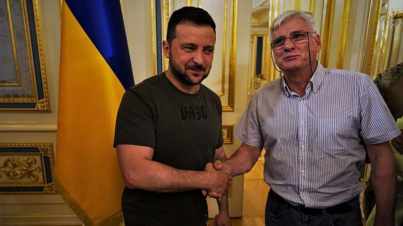 Cinco Continentes - Volodímir Zelenski, presidente de Ucrania, en Radio Nacional - Escuchar ahora