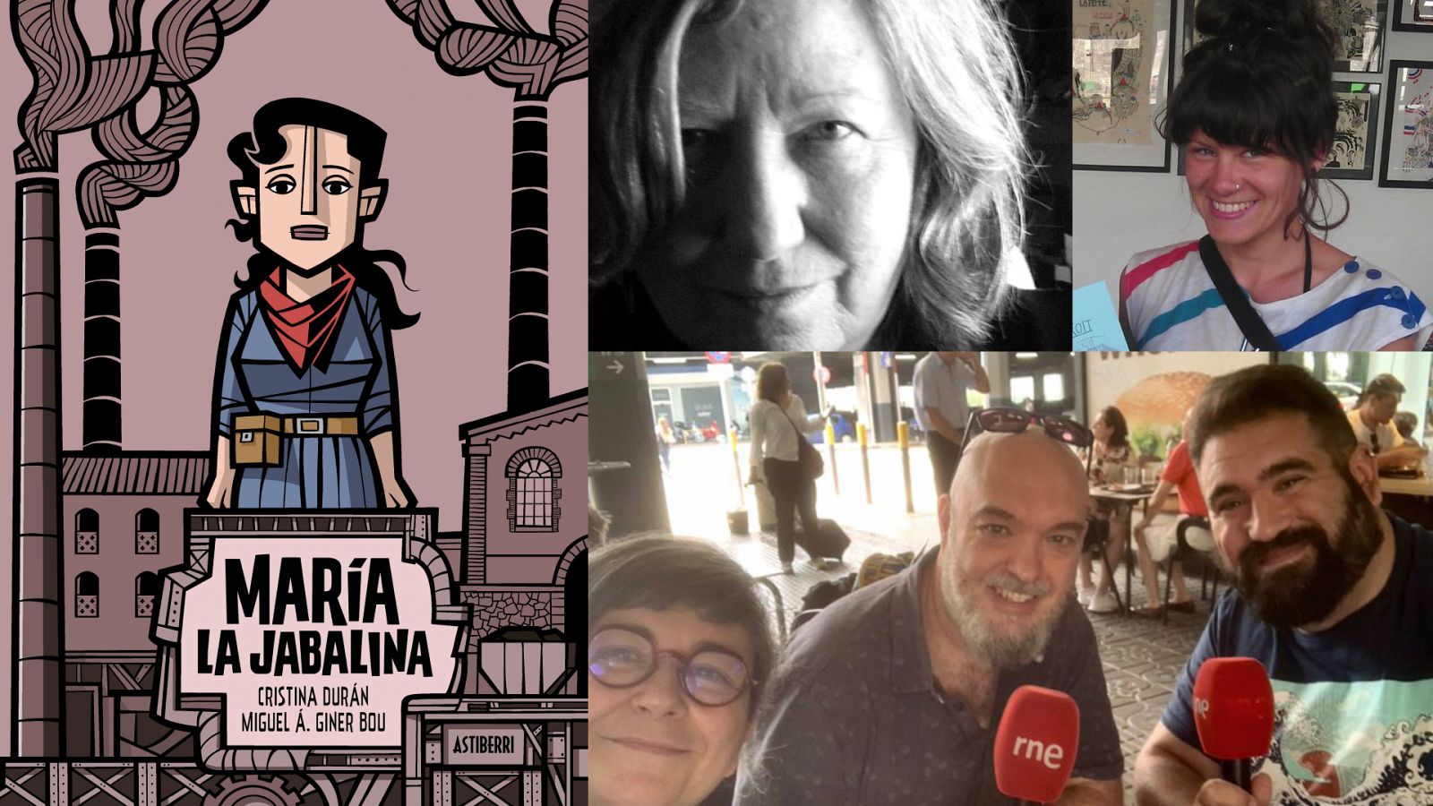 Territorio 9 - María la Jabalina y Mujeres entre Viñetas - 01/07/2023 - escuchar ahora