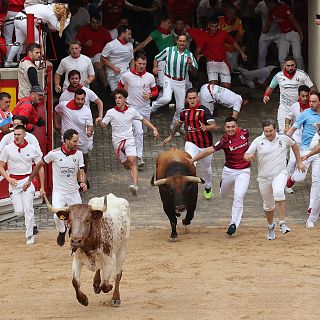 Primer encierro de los Sanfermines 2023
