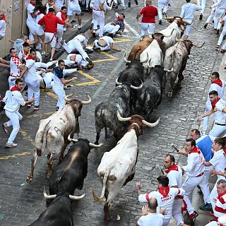Tercer encierro de los Sanfermines 2023