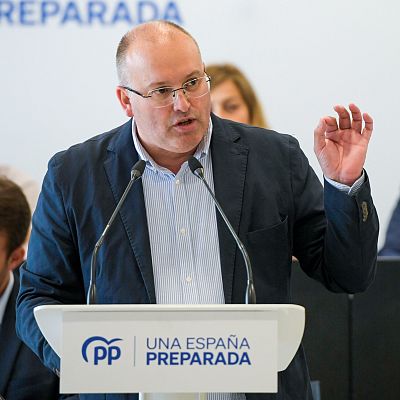 Las Mañanas de RNE con Íñigo Alfonso - Miguel Tellado (PP): \"Sánchez va a convertir el 'cara a cara' en una bronca porque necesita para agitar al electorado\" - Escuchar ahora