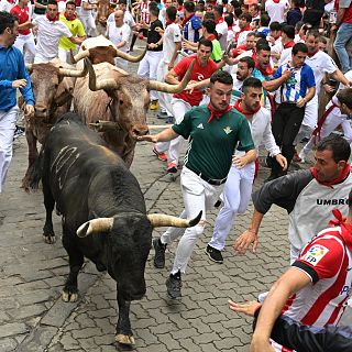 Quinto encierro de los Sanfermines 2023