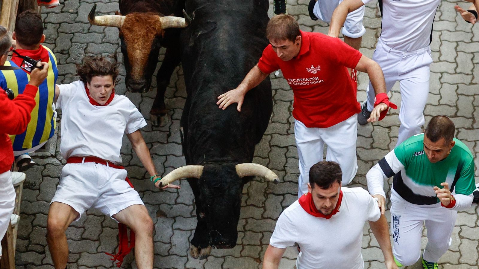 Las Mañanas de RNE - Sexto encierro de los Sanfermines 2023 - Escuchar ahora