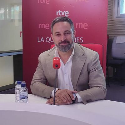 Las Mañanas de RNE con Íñigo Alfonso - Santiago Abascal (Vox): \"Feijóo pretende derogar el sanchismo pactando con Sánchez. Parece una contradicción\" - Escuchar ahora