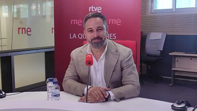 Las Mañanas de RNE con Íñigo Alfonso - Santiago Abascal (Vox): "Feijóo pretende derogar el sanchismo pactando con Sánchez. Parece una contradicción" - Escuchar ahora